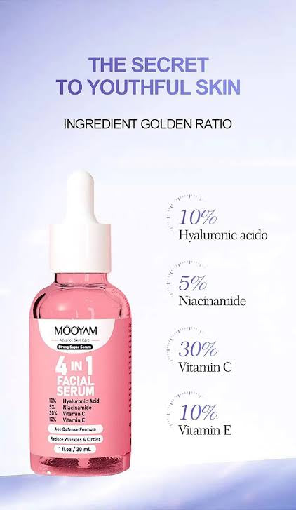 Mooyam 4 in 1 Facial serum