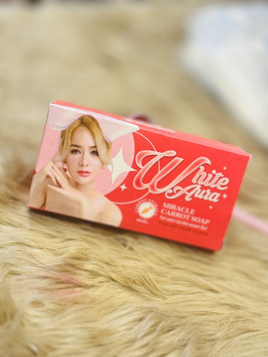 White Aura Miracle Carrot Soap 160g