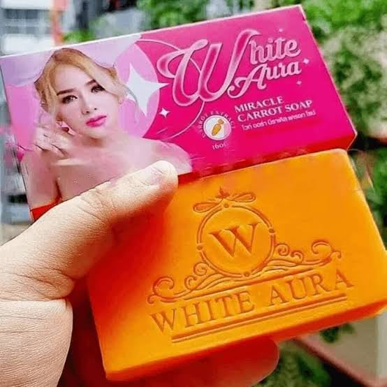 White Aura Miracle Carrot Soap 160g