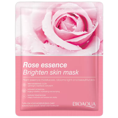 BIOAQUA Rose Essence Brighten Skin
Visit >
Sheet Mask - 25g