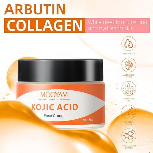 Kojic Acid Face cream Anti Aging Wrinkle Acne Dark Spot Removing Whitening Face Cream