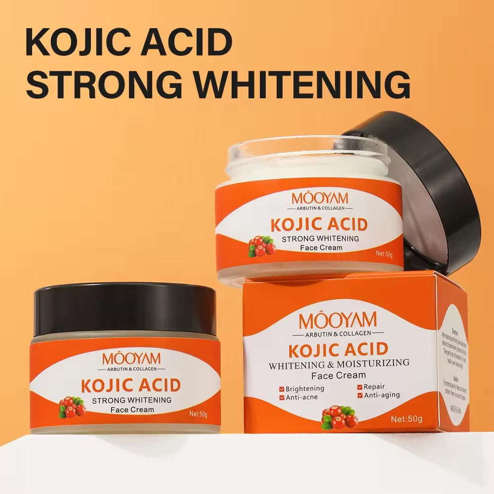 Kojic Acid Face cream Anti Aging Wrinkle Acne Dark Spot Removing Whitening Face Cream